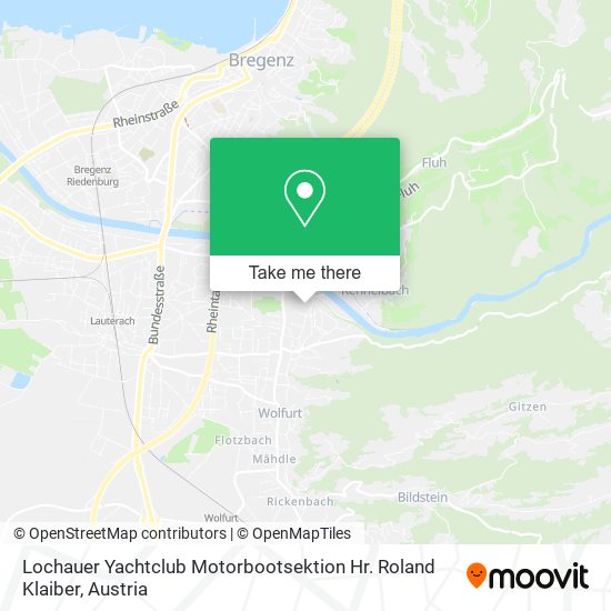 Lochauer Yachtclub Motorbootsektion Hr. Roland Klaiber map