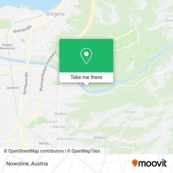 Nowoline map