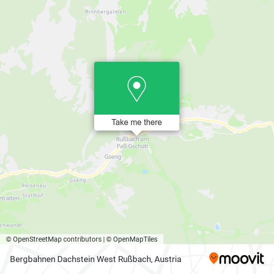 Bergbahnen Dachstein West Rußbach map