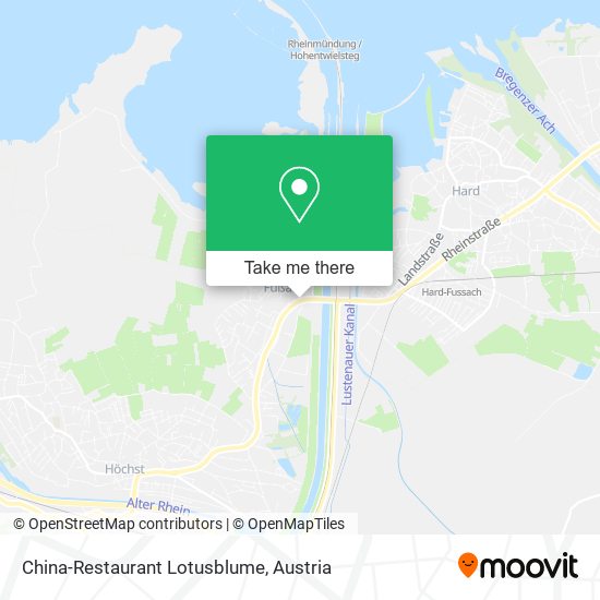 China-Restaurant Lotusblume map
