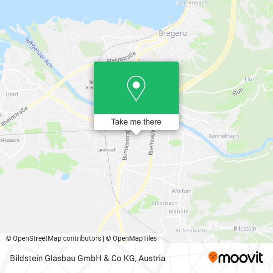 Bildstein Glasbau GmbH & Co KG map