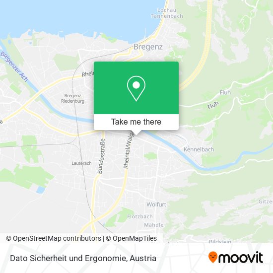 Dato Sicherheit und Ergonomie map