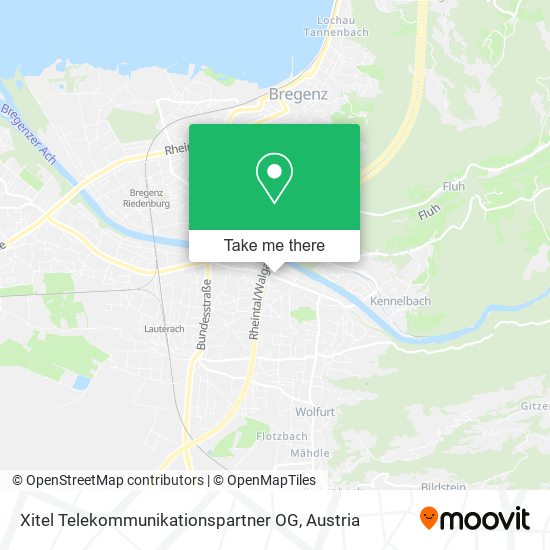 Xitel Telekommunikationspartner OG map