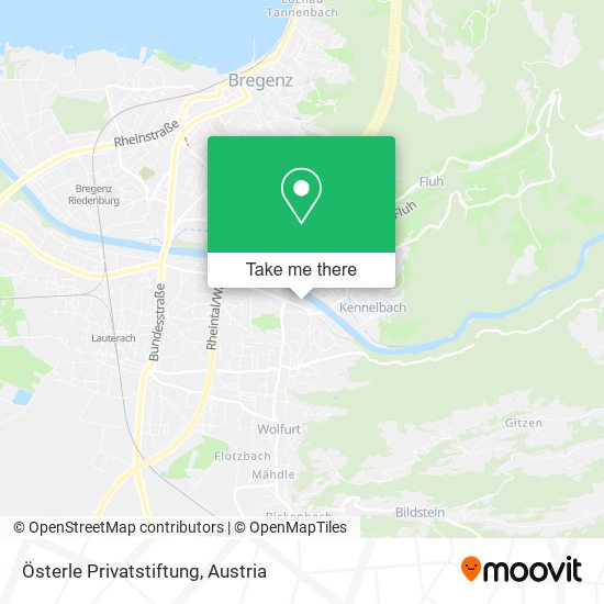 Österle Privatstiftung map