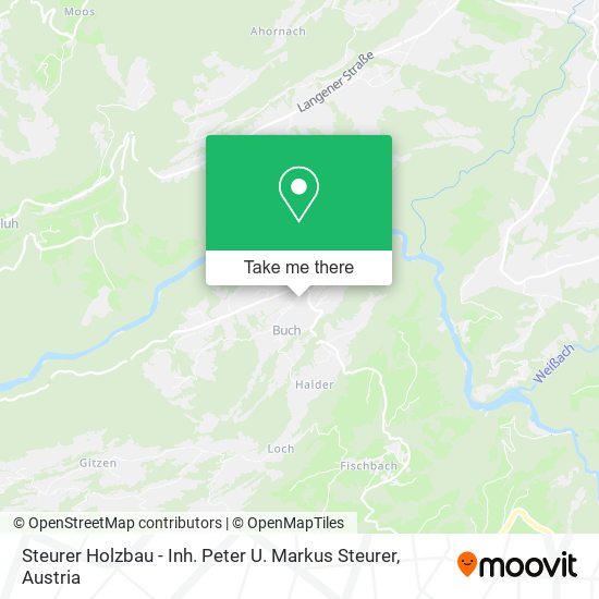 Steurer Holzbau - Inh. Peter U. Markus Steurer map