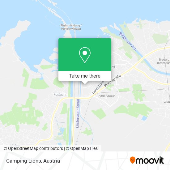 Camping Lions map