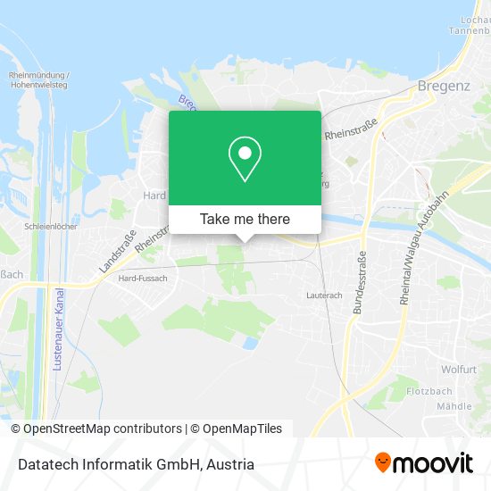 Datatech Informatik GmbH map