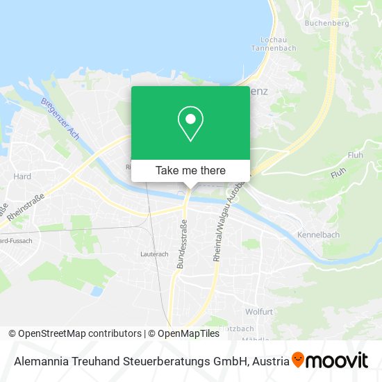 Alemannia Treuhand Steuerberatungs GmbH map