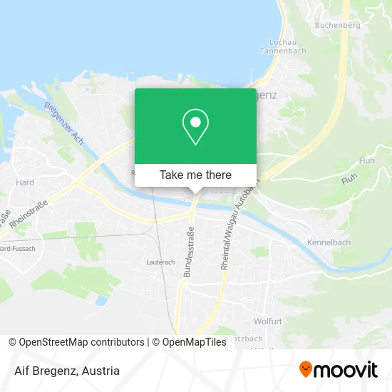 Aif Bregenz map