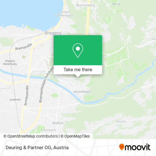 Deuring & Partner OG map