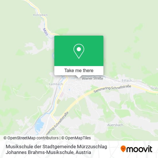 Musikschule der Stadtgemeinde Mürzzuschlag Johannes Brahms-Musikschule map