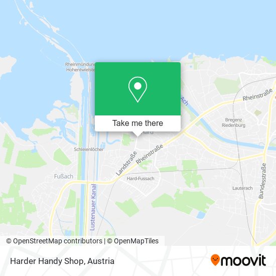 Harder Handy Shop map