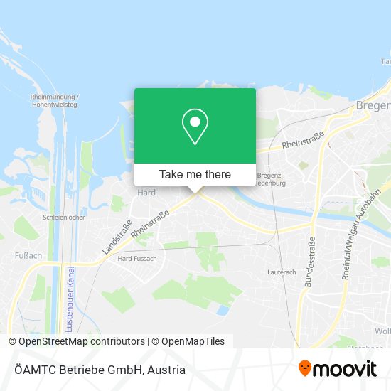 ÖAMTC Betriebe GmbH map