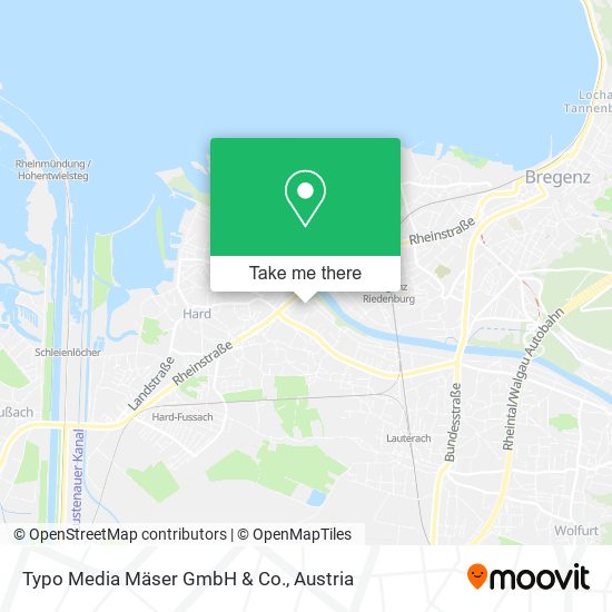 Typo Media Mäser GmbH & Co. map