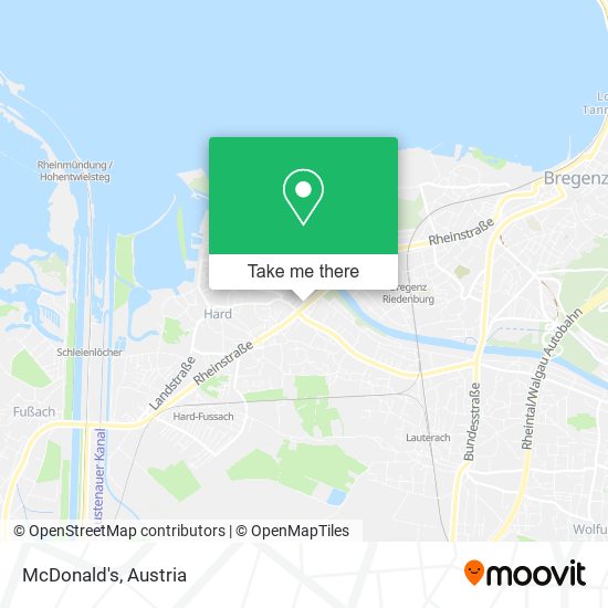 McDonald's map