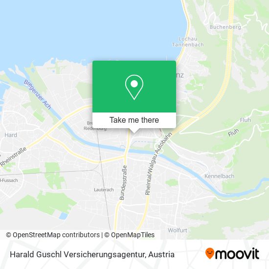 Harald Guschl Versicherungsagentur map