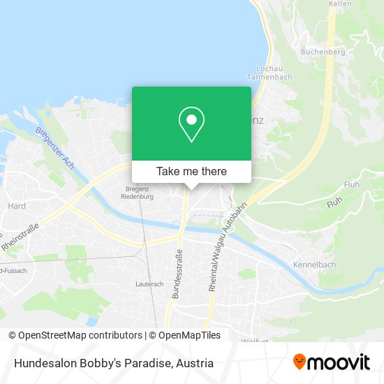 Hundesalon Bobby's Paradise map