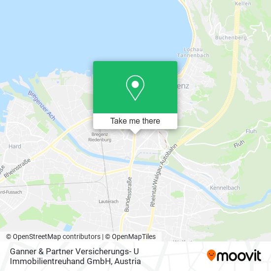 Ganner & Partner Versicherungs- U Immobilientreuhand GmbH map