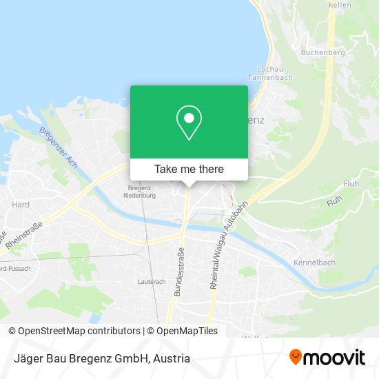 Jäger Bau Bregenz GmbH map