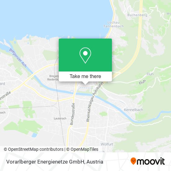 Vorarlberger Energienetze GmbH map