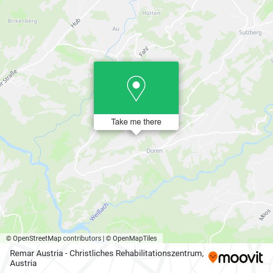 Remar Austria - Christliches Rehabilitationszentrum map