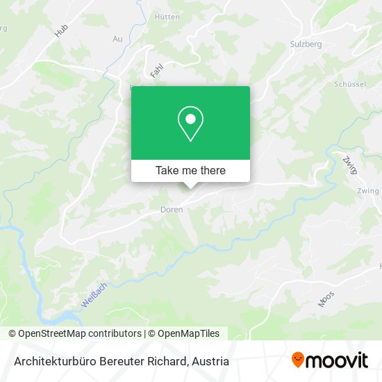Architekturbüro Bereuter Richard map