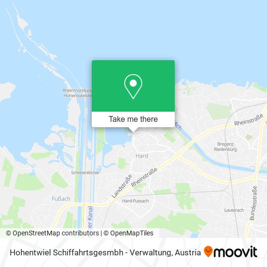 Hohentwiel Schiffahrtsgesmbh - Verwaltung map