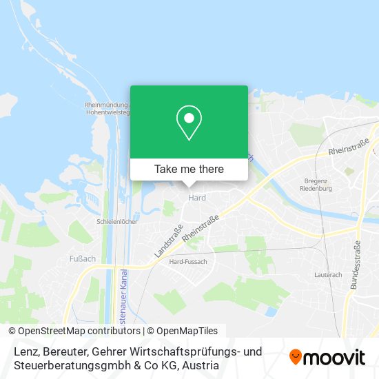 Lenz, Bereuter, Gehrer Wirtschaftsprüfungs- und Steuerberatungsgmbh & Co KG map