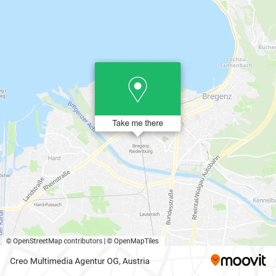 Creo Multimedia Agentur OG map