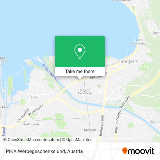 PIKA Werbegeschenke und map