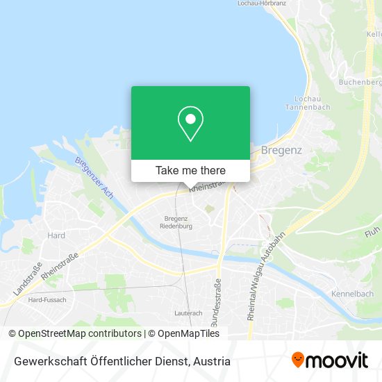 Gewerkschaft Öffentlicher Dienst map