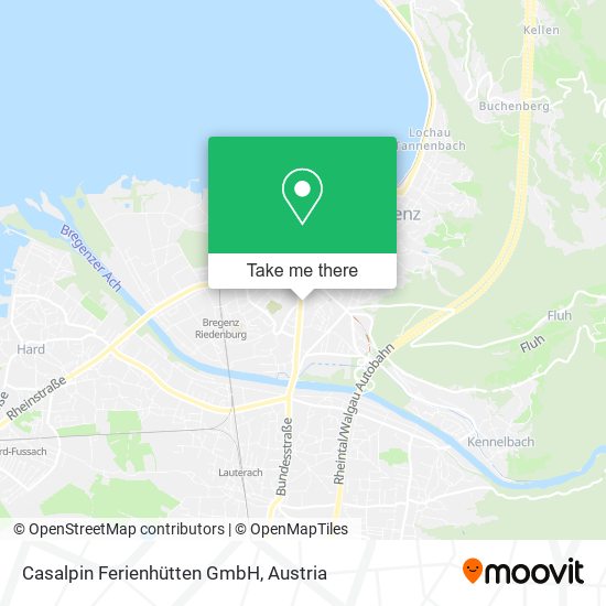 Casalpin Ferienhütten GmbH map