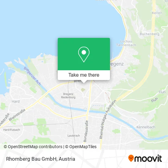 Rhomberg Bau GmbH map