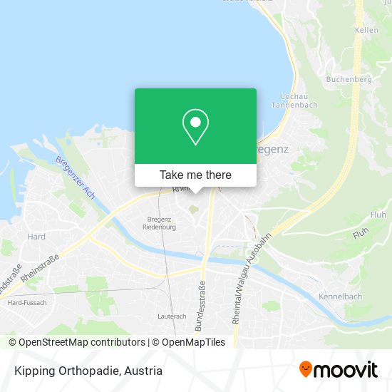 Kipping Orthopadie map