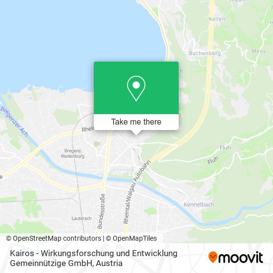 Kairos - Wirkungsforschung und Entwicklung Gemeinnützige GmbH map