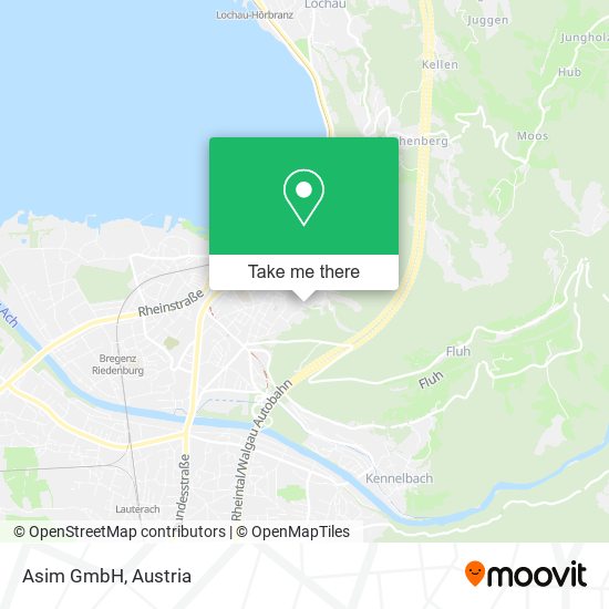 Asim GmbH map