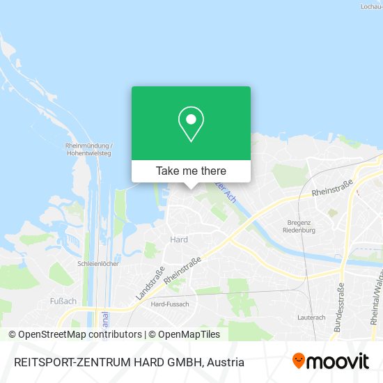 REITSPORT-ZENTRUM HARD GMBH map