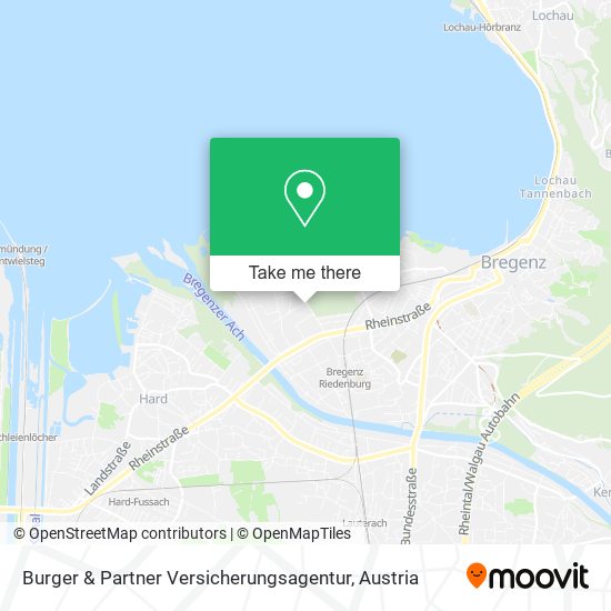 Burger & Partner Versicherungsagentur map