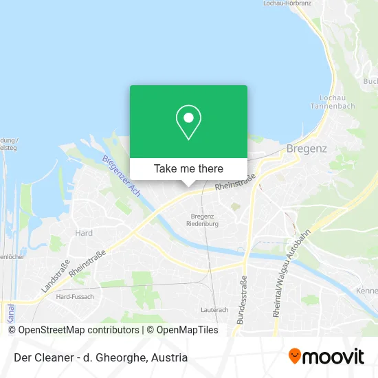 Der Cleaner - d. Gheorghe map