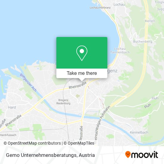 Gemo Unternehmensberatungs map