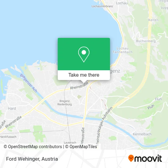 Ford Wehinger map
