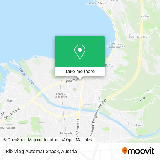 Rlb Vlbg Automat Snack map