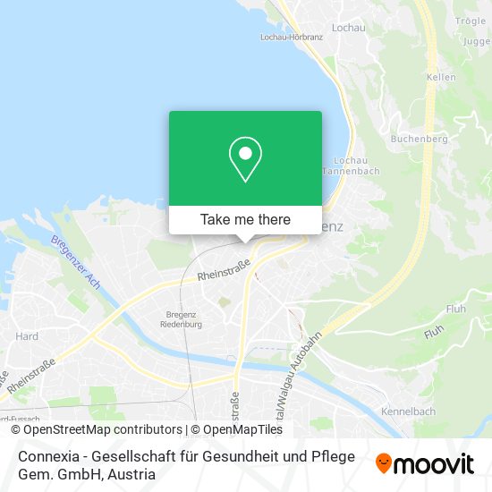 Connexia - Gesellschaft für Gesundheit und Pflege Gem. GmbH map