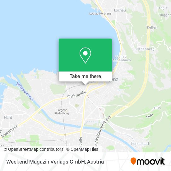 Weekend Magazin Verlags GmbH map