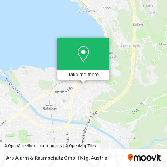 Ars Alarm & Raumschutz GmbH Nfg map