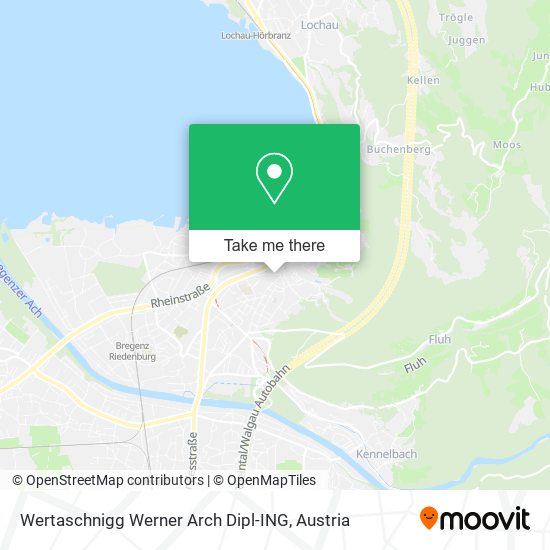 Wertaschnigg Werner Arch Dipl-ING map