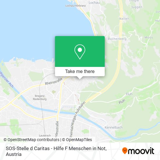 SOS-Stelle d Caritas - Hilfe F Menschen in Not map