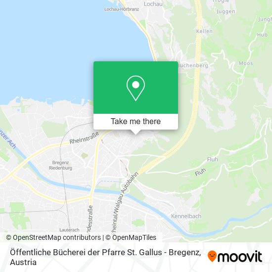 Öffentliche Bücherei der Pfarre St. Gallus - Bregenz map