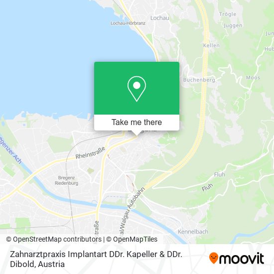 Zahnarztpraxis Implantart DDr. Kapeller & DDr. Dibold map