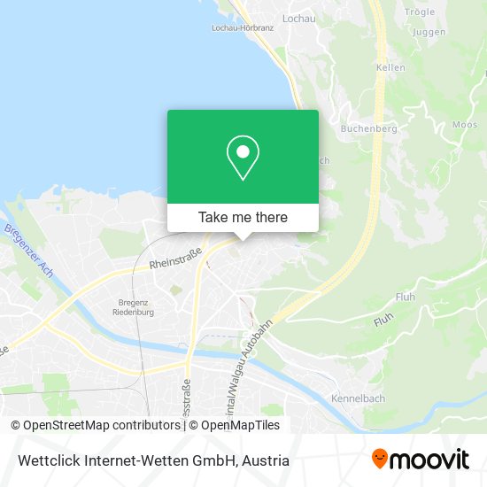 Wettclick Internet-Wetten GmbH map